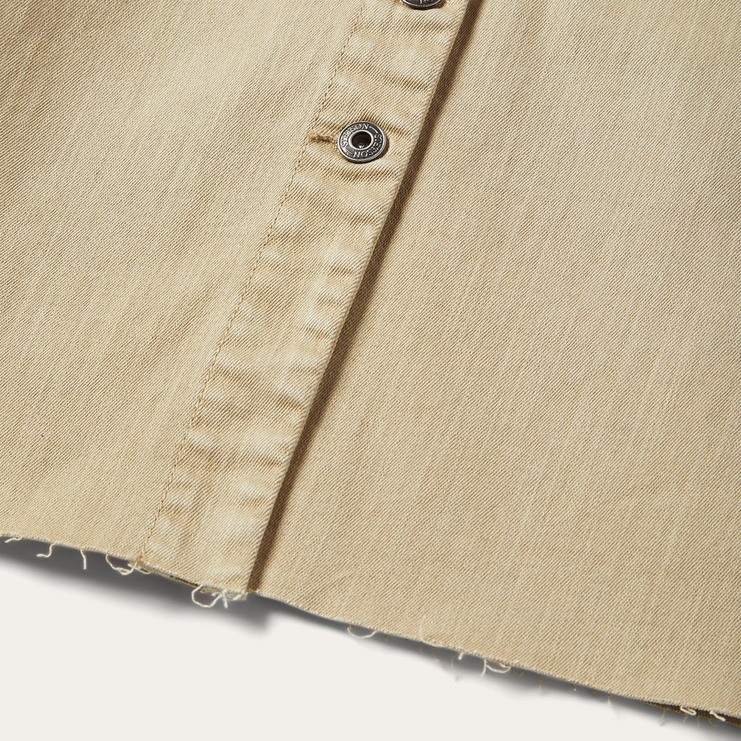Tan Workwear Inspired Shirt Dress / Stetson