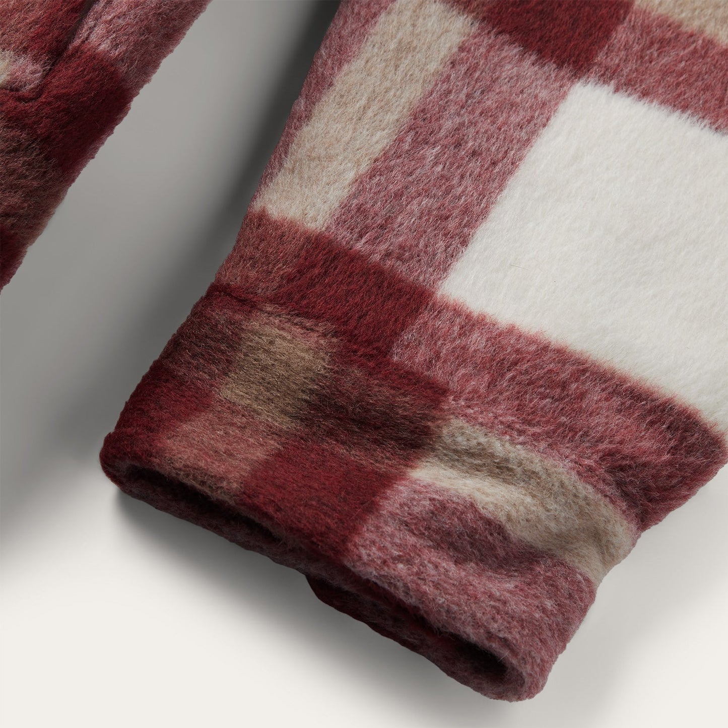 Red Plaid Lined Jac-Shirt / Stetson