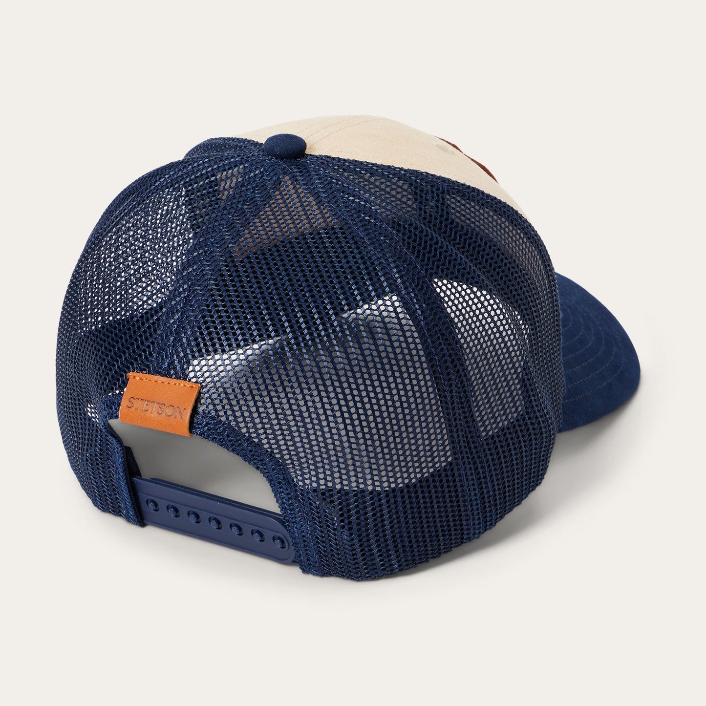 Khaki Khaki Arrowhead Patch Trucker Cap / Stetson
