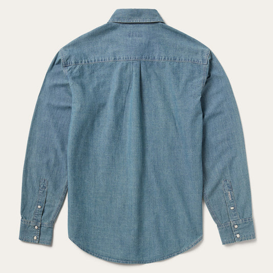 Blue Chambray Denim Shirt / Stetson