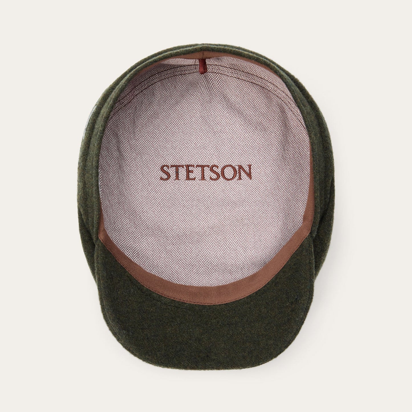 Moss Wool Cashmere Driver Cap / Stetson