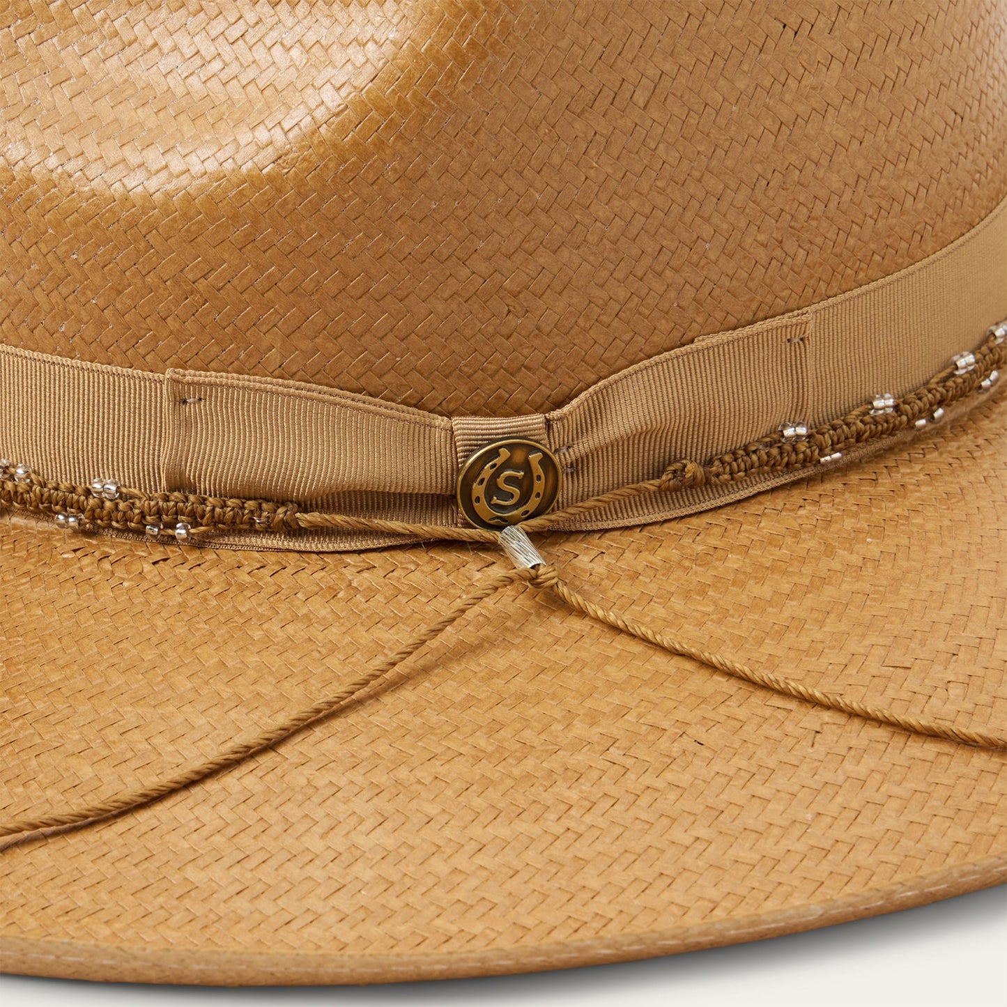 Cognac Outlier Straw Hat / Stetson