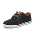Charcoal & Turquoise