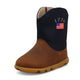 Mocha, Navy, & American Flag