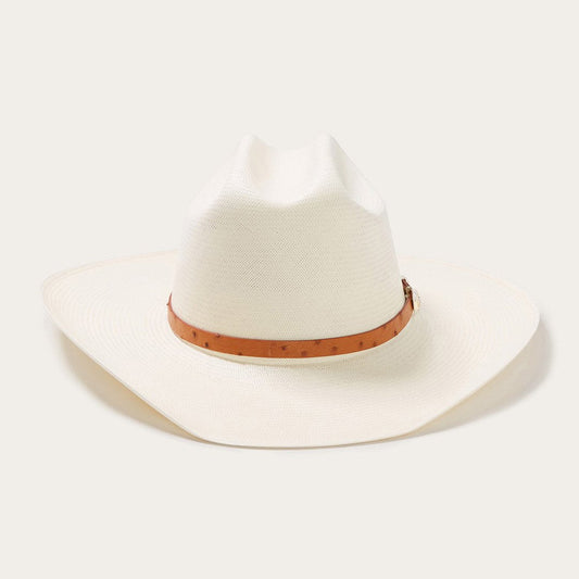 Natural El Noble 500X Straw Cowboy Hat / Stetson