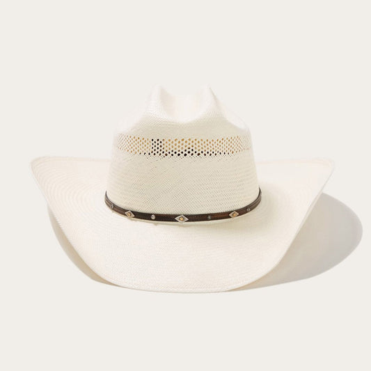 Natural Lobo 10X Straw Cowboy Hat / Stetson