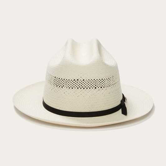 Natural Open Road 10X Straw Cowboy Hat / Stetson