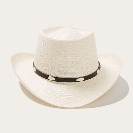 Natural Royal Flush 10X Straw Cowboy Hat / Stetson
