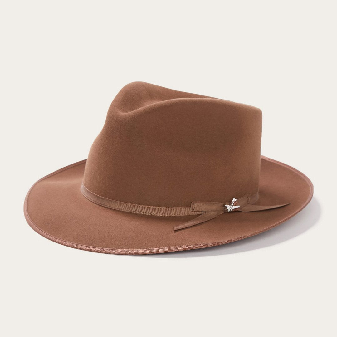Walnut Stratoliner Fedora / Stetson