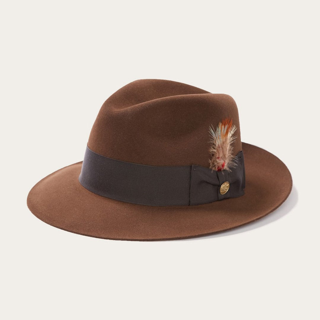 Mink Temple Fedora / Stetson