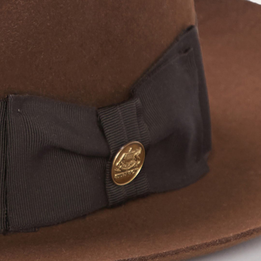 Mink Temple Fedora / Stetson