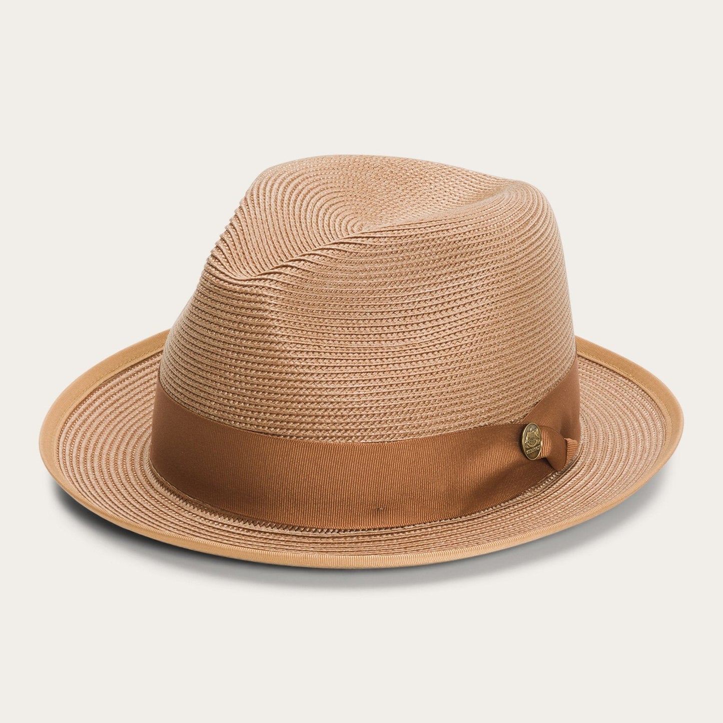 Cognac Latte Milan Fedora / Stetson