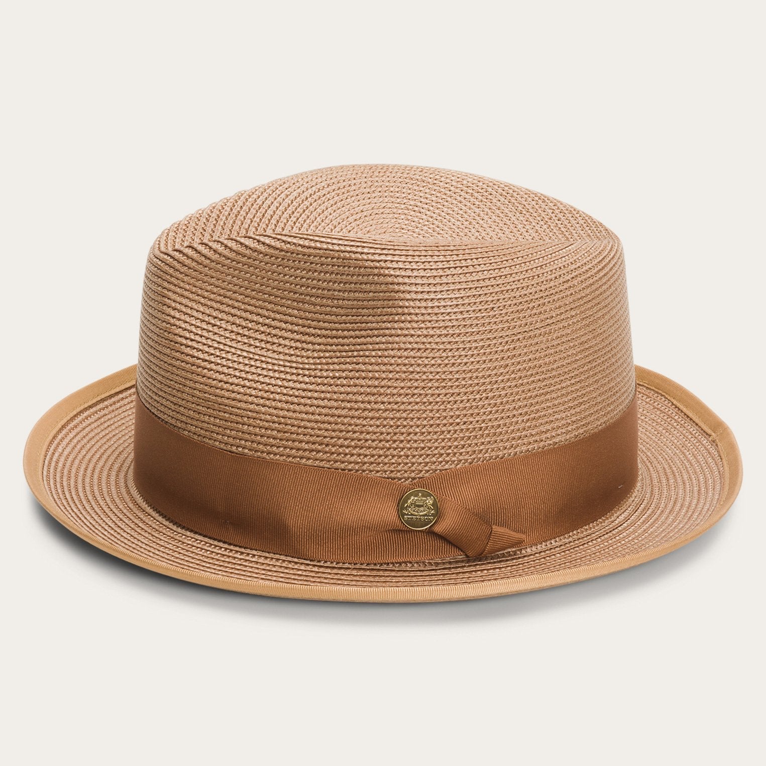 Cognac Latte Milan Fedora / Stetson