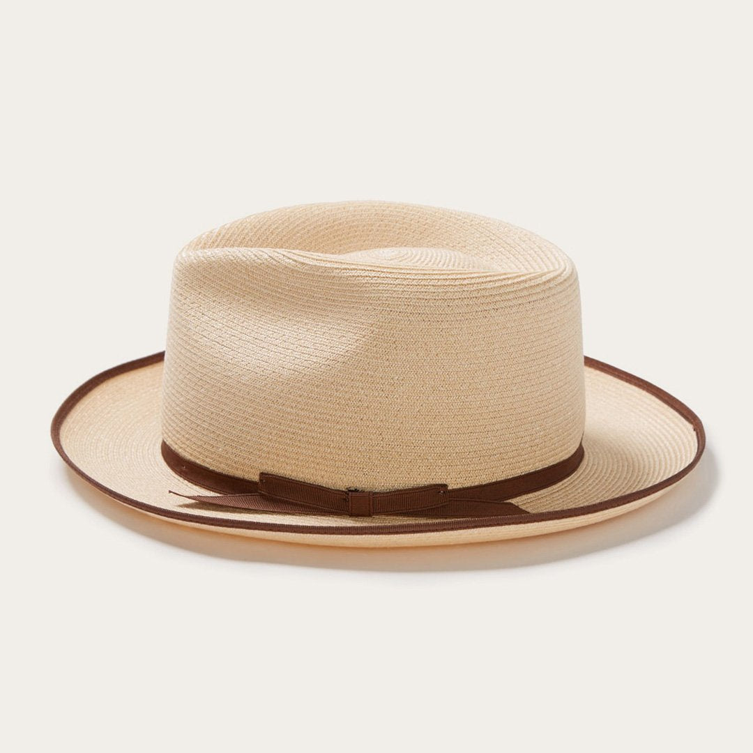 Natural Stratoliner Hemp Fedora / Stetson