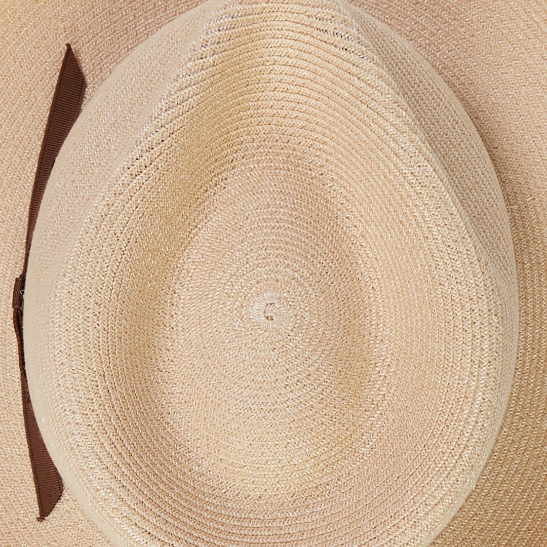 Natural Stratoliner Hemp Fedora / Stetson