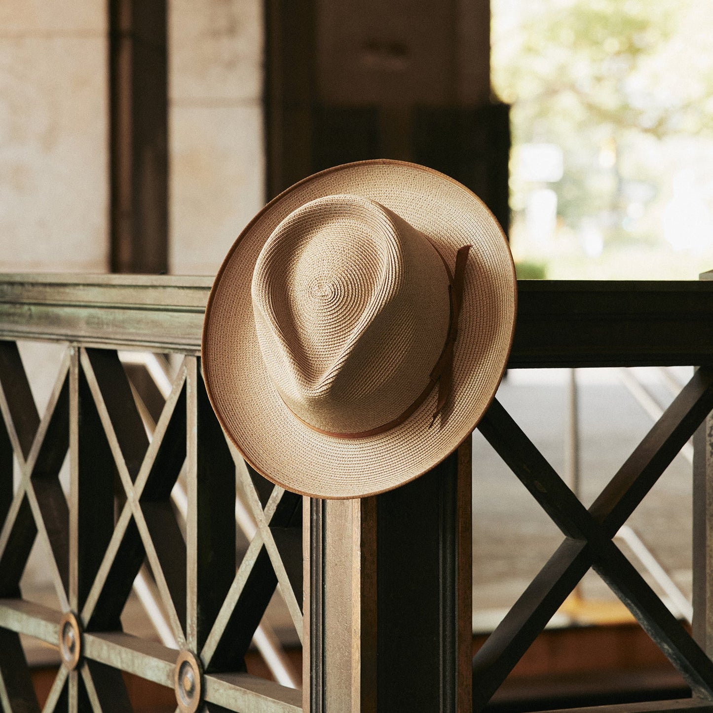 Cognac Stratoliner Milan Fedora / Stetson