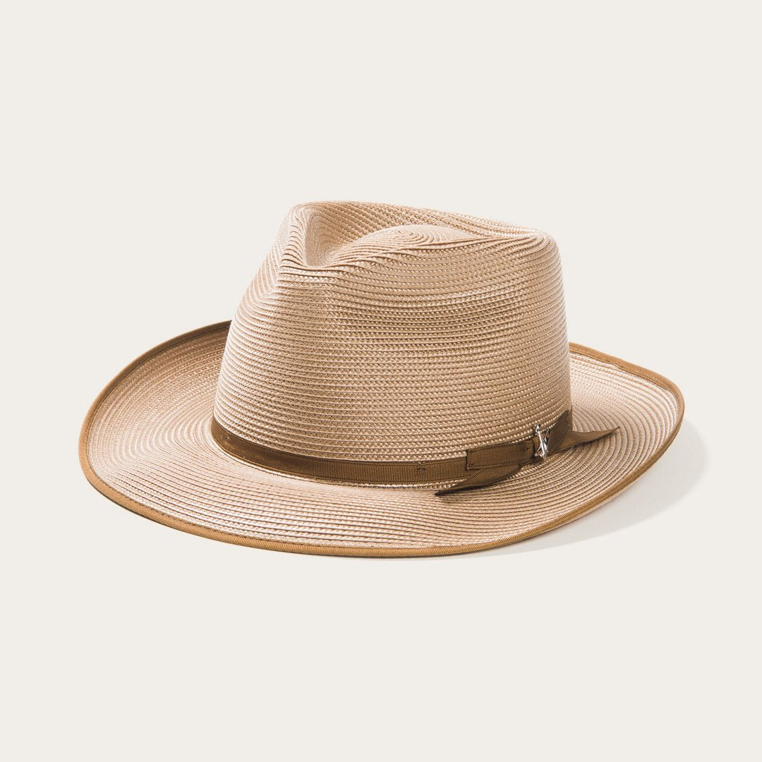 Cognac Stratoliner Milan Fedora / Stetson