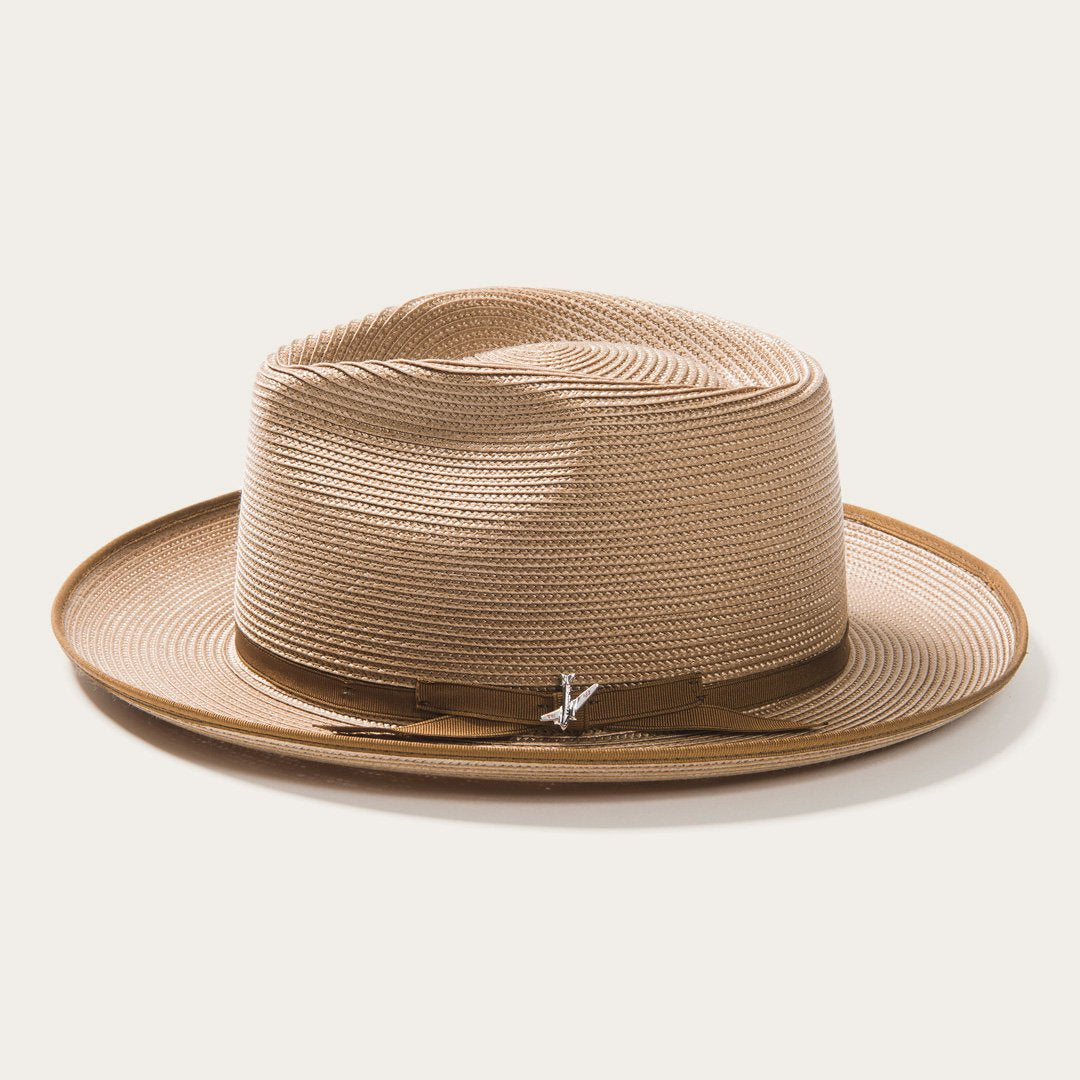 Cognac Stratoliner Milan Fedora / Stetson