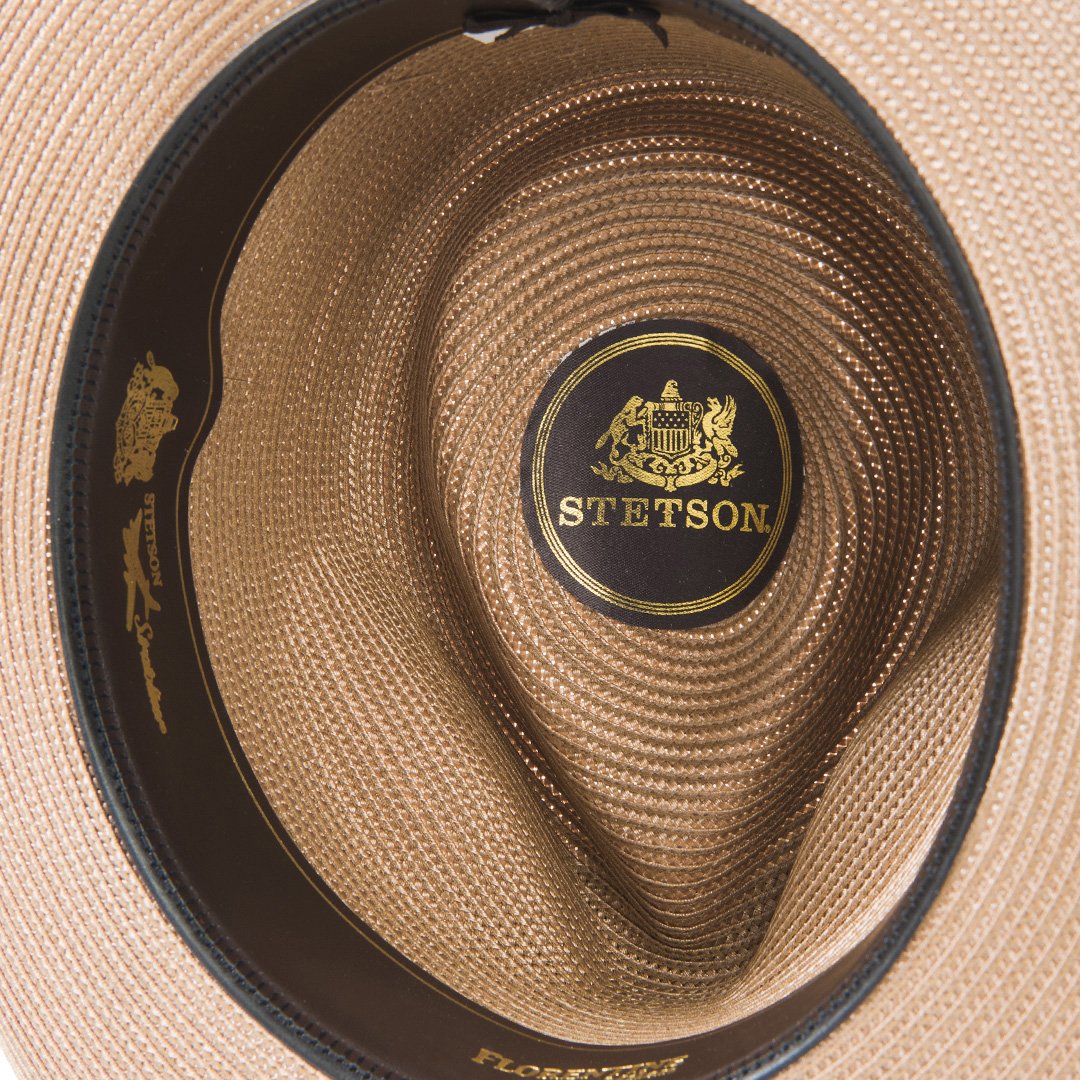 Cognac Stratoliner Milan Fedora / Stetson