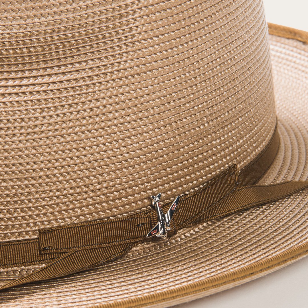 Cognac Stratoliner Milan Fedora / Stetson