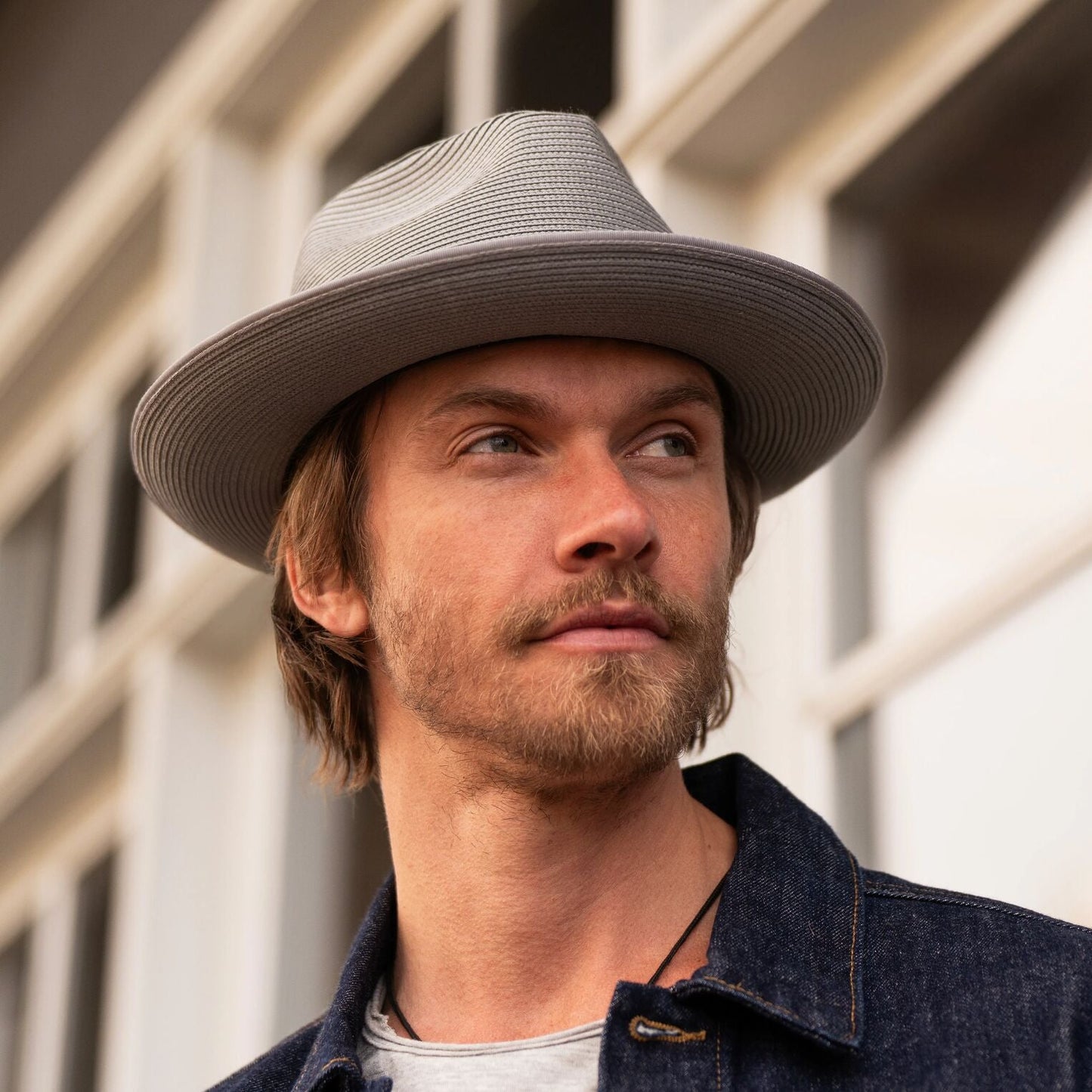 Grey Stratoliner Milan Fedora / Stetson