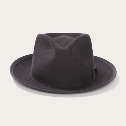 Black Whippet Wool Fedora / Stetson