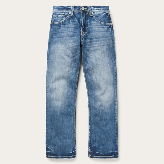 Blue 1312 Fit Light Wash Jeans / Stetson