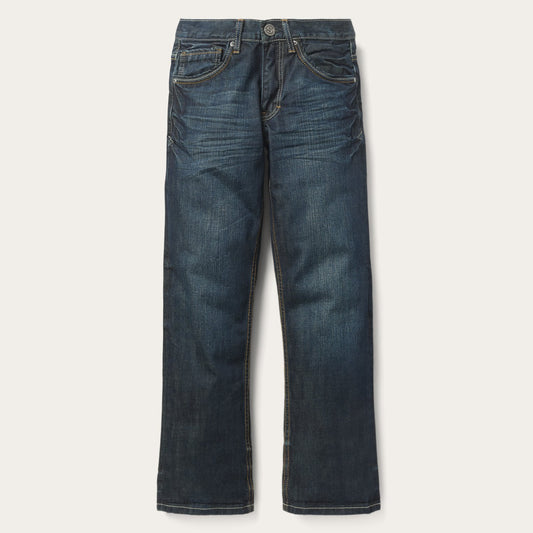 Blue 1312 Fit Jeans With a Pieced Back Pocket / Stetson