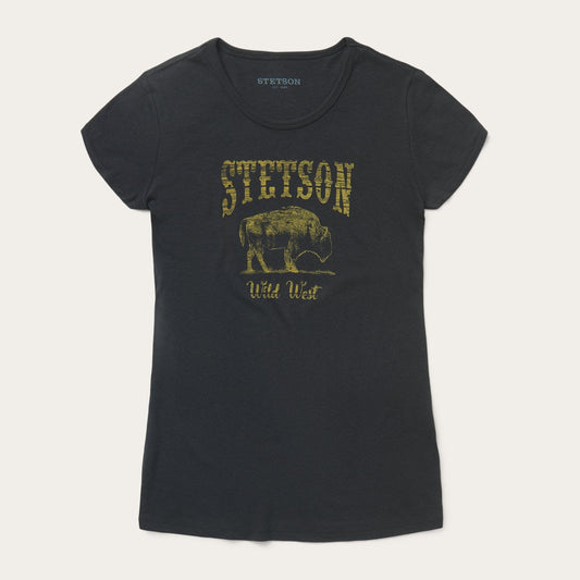 Black Bison Graphic Tee / Stetson