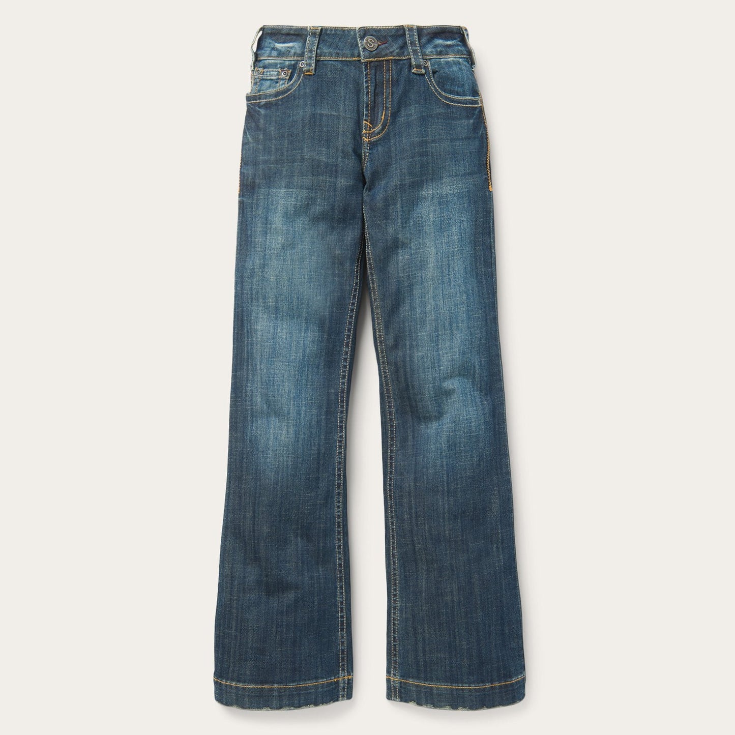 Blue 214 City Trouser Jeans In Medium Wash / Stetson