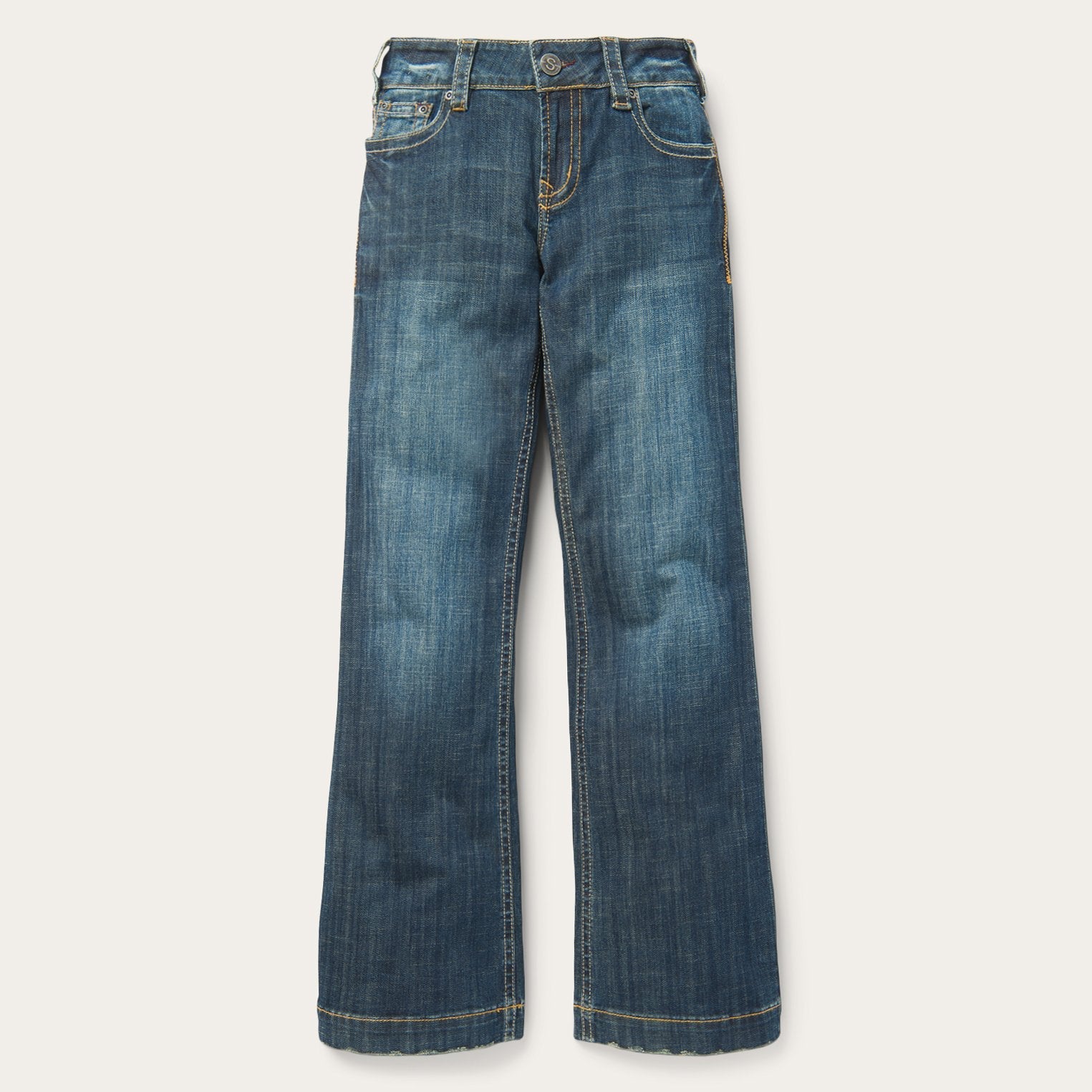 Blue 214 City Trouser Jeans In Medium Wash / Stetson