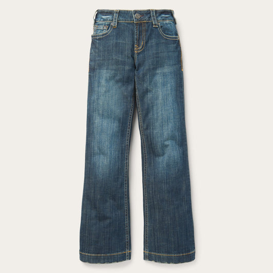 Blue 214 City Trouser Jeans In Medium Wash / Stetson