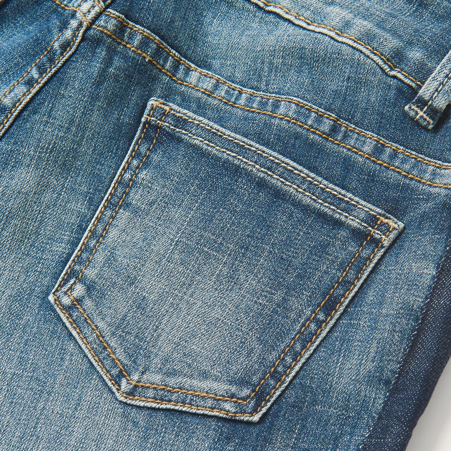 Blue Skinny Fit Stripe Leg Jean / Stetson