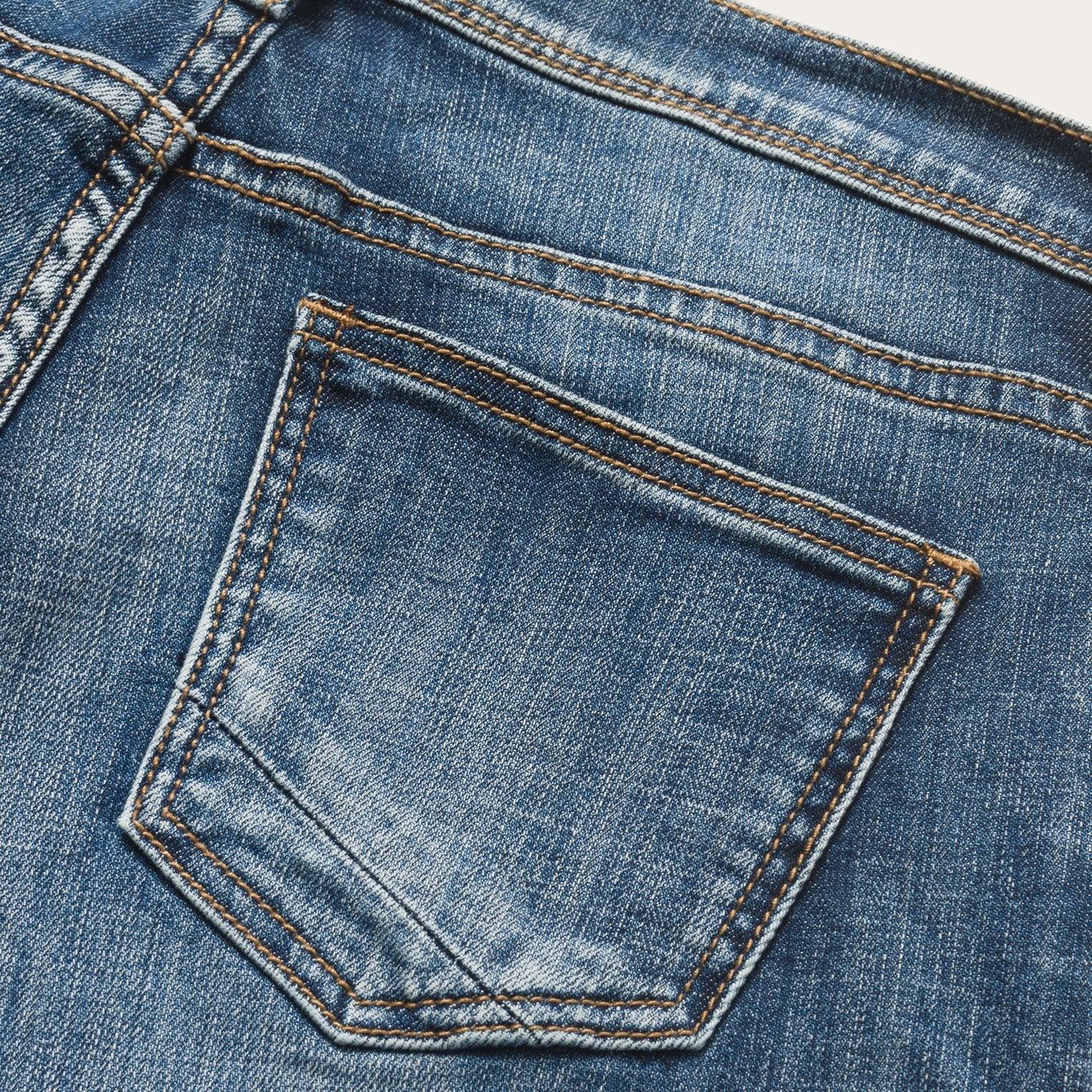 Blue Ankle-Length Boyfriend Fit Jean / Stetson