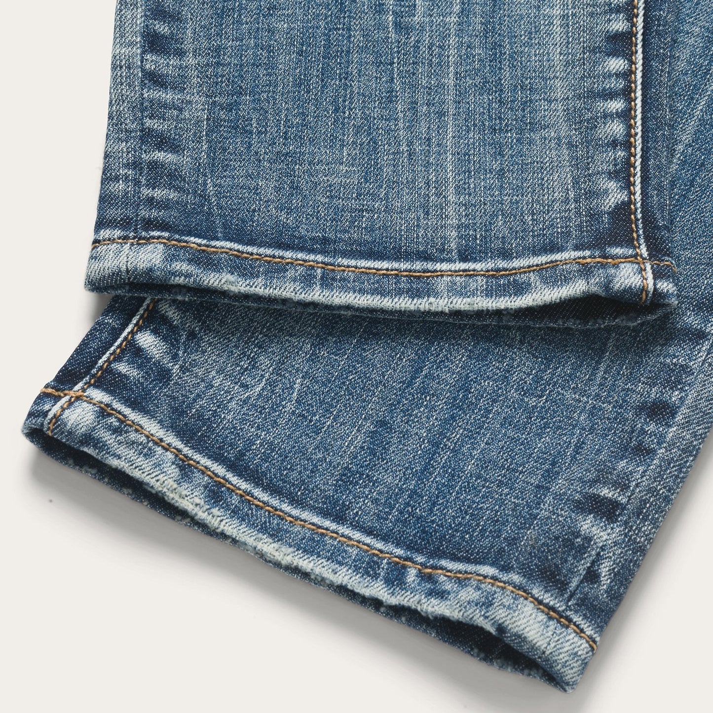 Blue Ankle-Length Boyfriend Fit Jean / Stetson