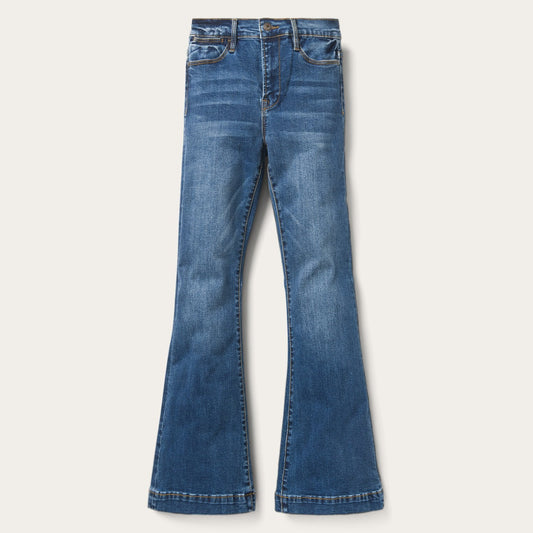 Blue High Waist Flare Jean / Stetson