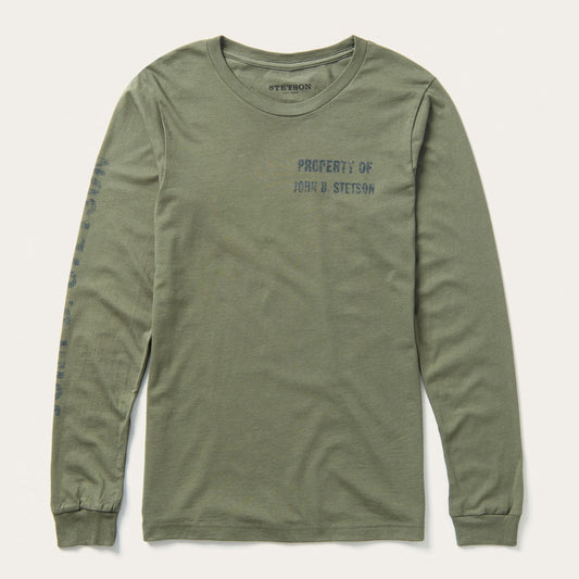 Green Property Of John B Stetson Tee / Stetson