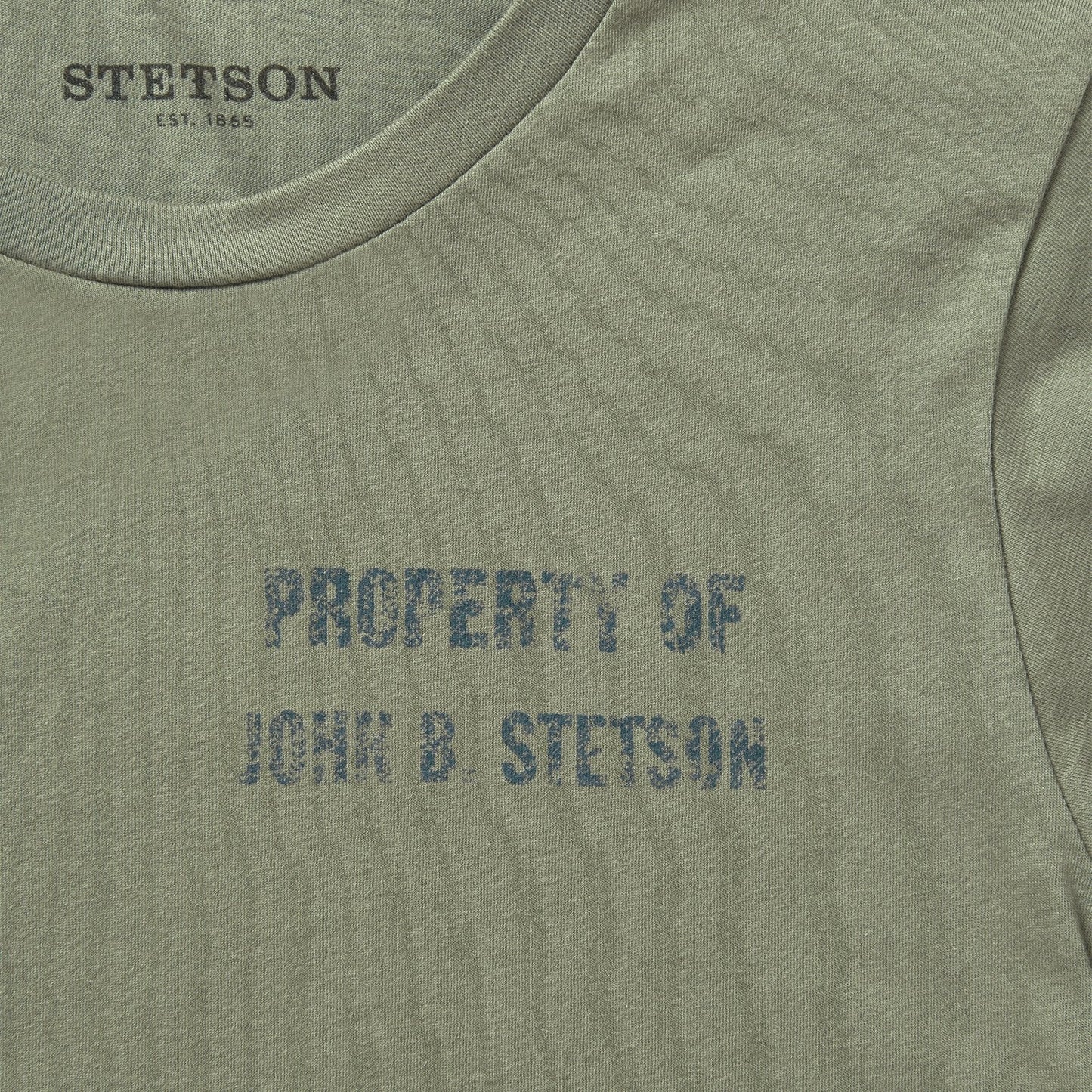 Green Property Of John B Stetson Tee / Stetson