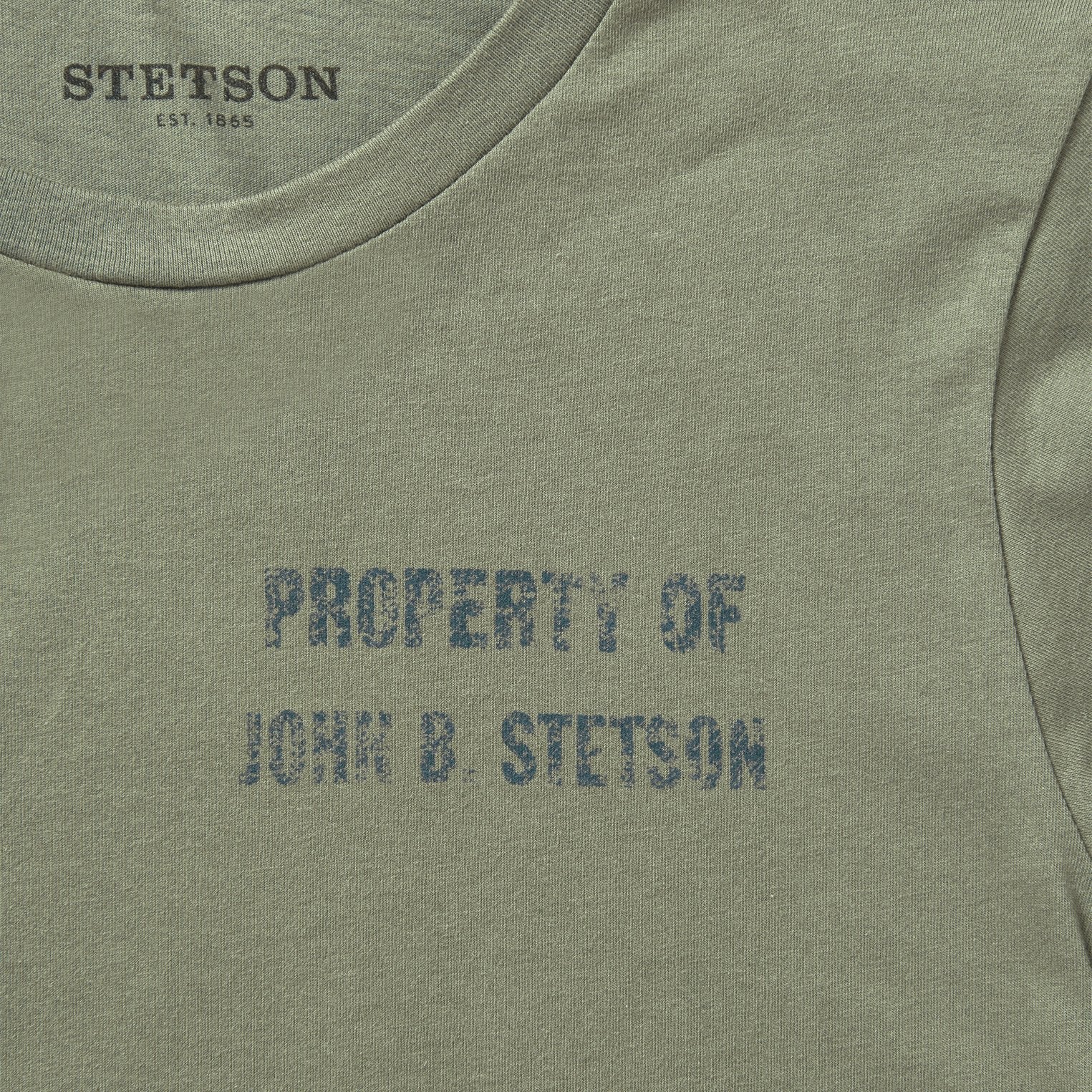 Green Property Of John B Stetson Tee / Stetson