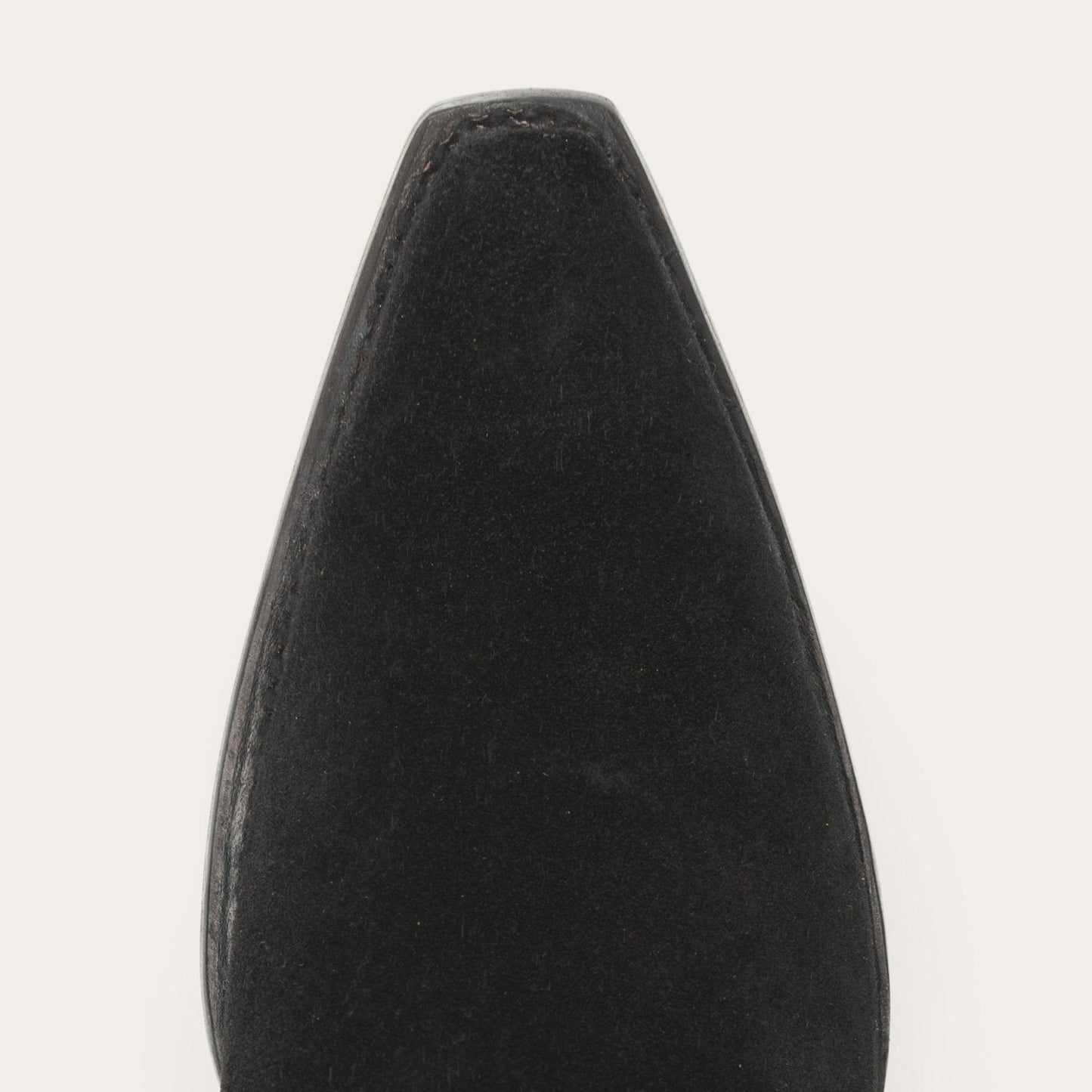 Black Halle Suede Fringe Side Zip Boot / Stetson