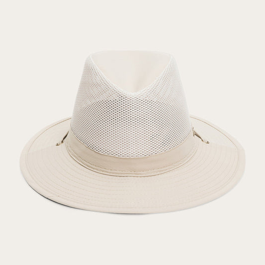 Khaki Berghund 'No Fly Zone' Mesh Hat / Stetson