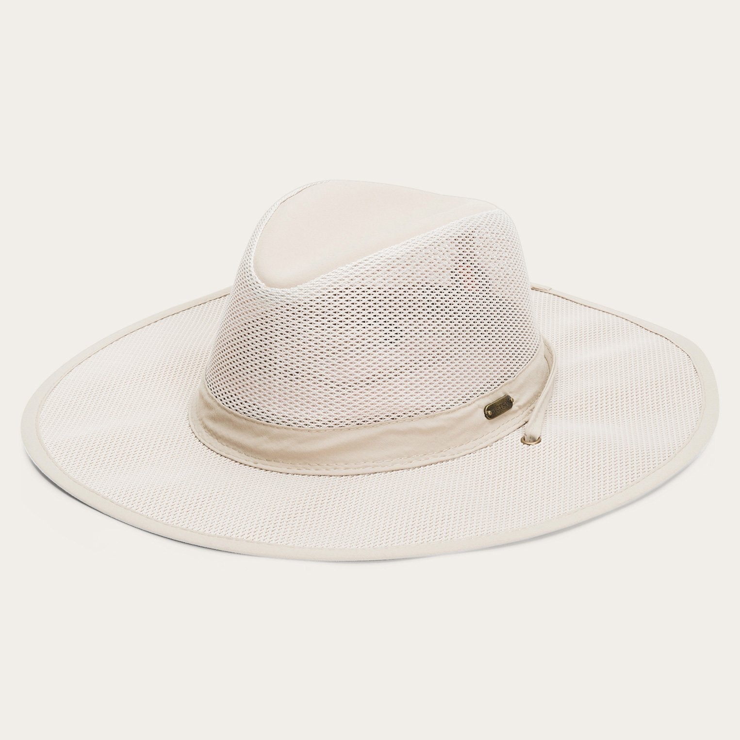Khaki Montana 'No Fly Zone' Mesh Hat / Stetson