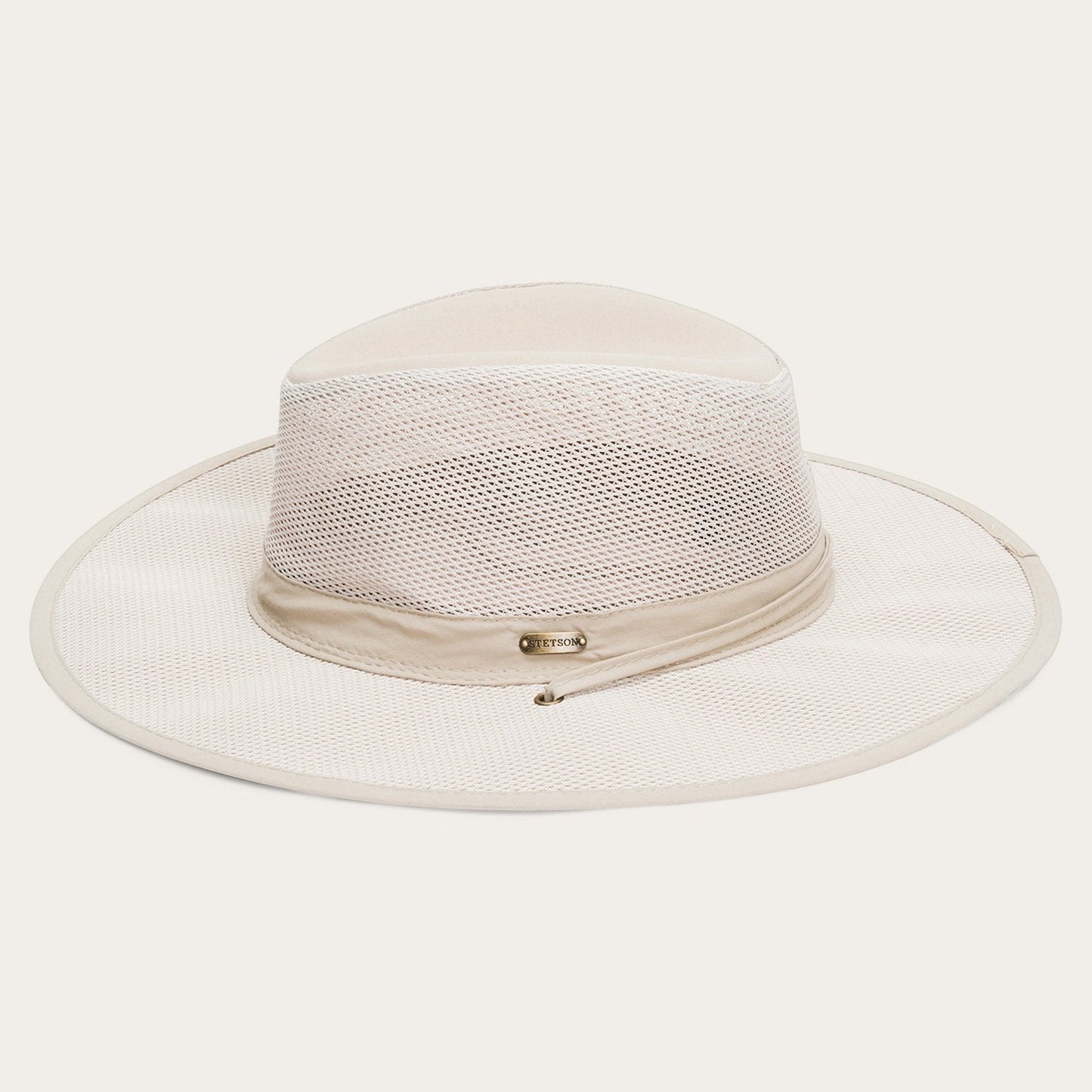 Khaki Montana 'No Fly Zone' Mesh Hat / Stetson