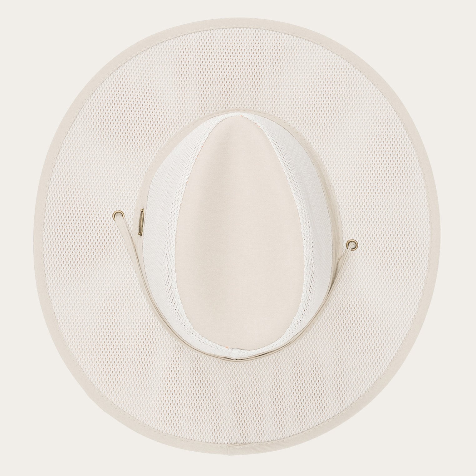 Khaki Montana 'No Fly Zone' Mesh Hat / Stetson
