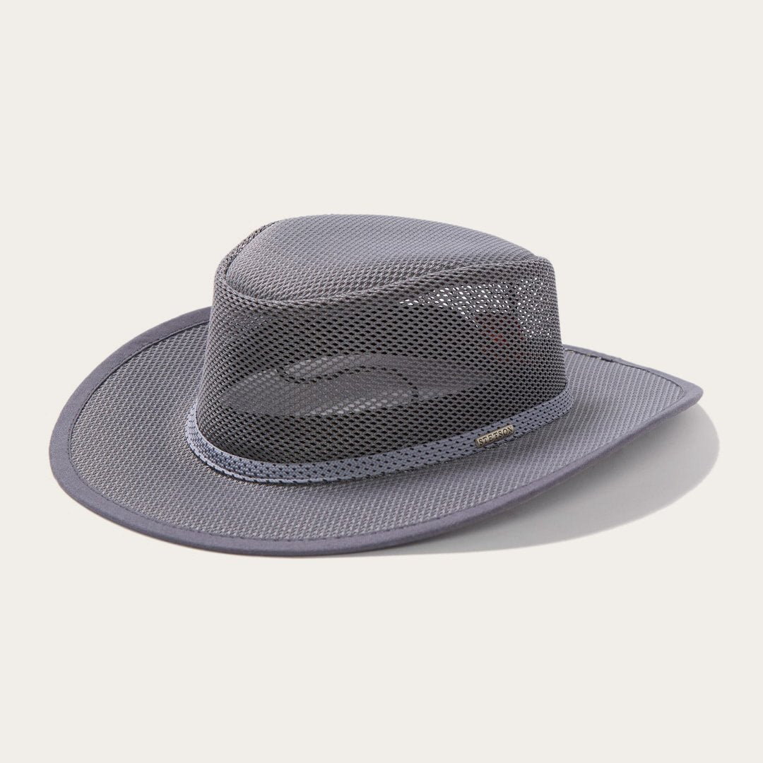 Charcoal Grand Canyon Mesh Safari Hat / Stetson