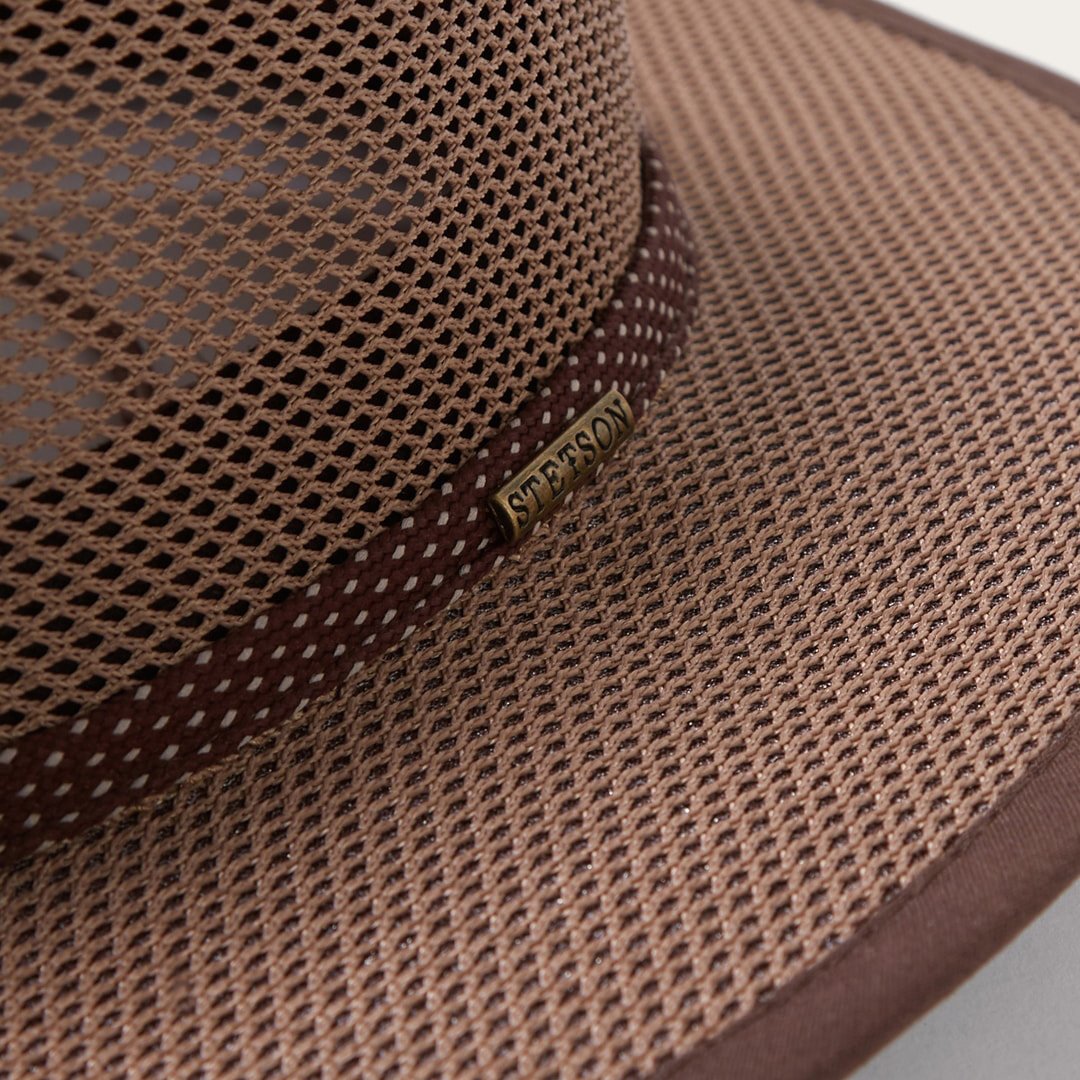 Walnut Grand Canyon Mesh Safari Hat / Stetson