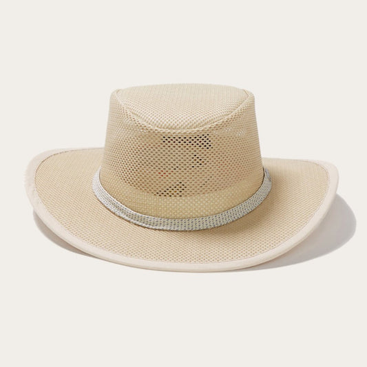 Natural Grand Canyon Mesh Safari Hat / Stetson