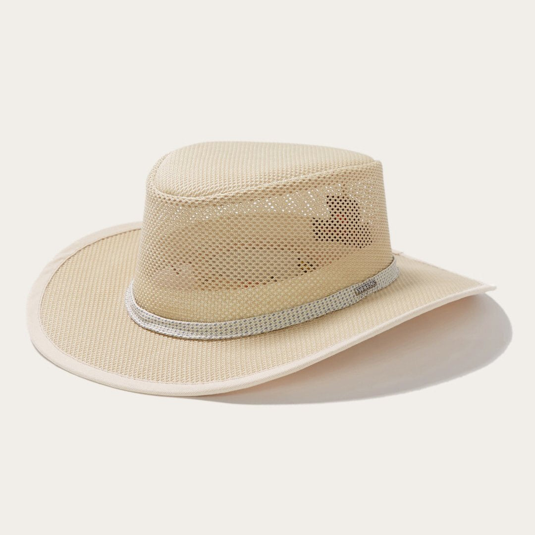 Natural Grand Canyon Mesh Safari Hat / Stetson