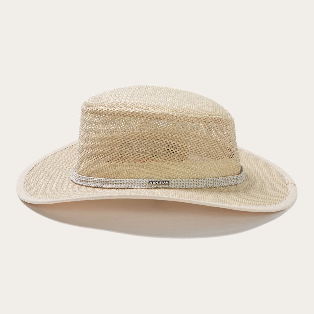 Natural Grand Canyon Mesh Safari Hat / Stetson