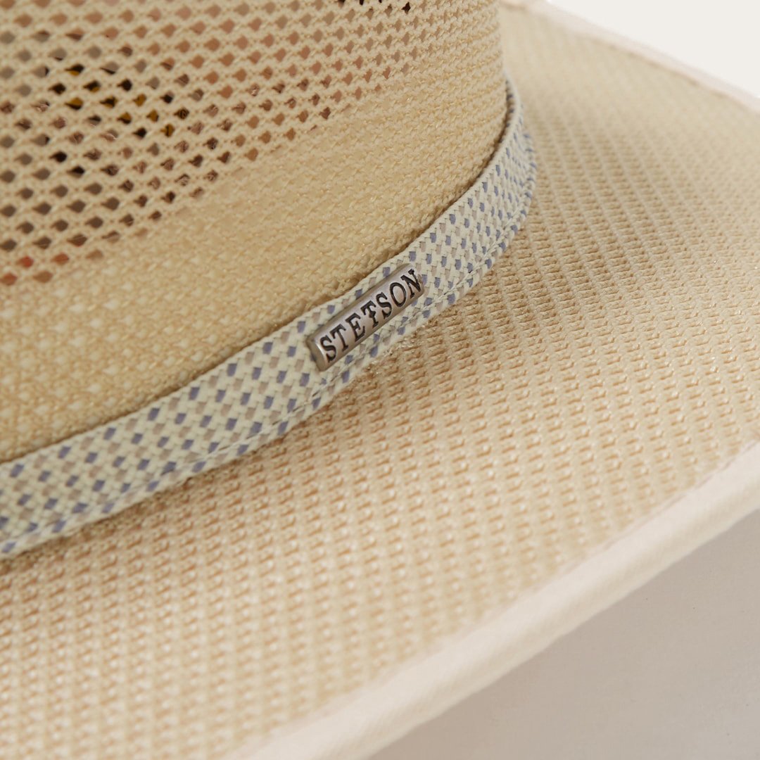 Natural Grand Canyon Mesh Safari Hat / Stetson